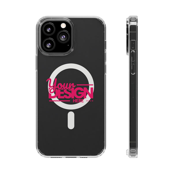 Clear Magnetic Impact Phone Case – MagSafe-Compatible Shockproof Protective Cover for iPhone