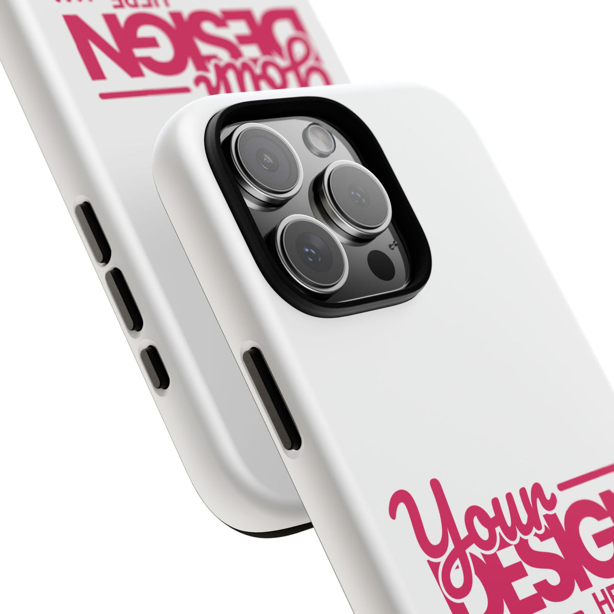 Customizable Tough Phone Case – Personalized Protective Cover with Name or Photo, Shockproof Case for iPhone & Samsung, Durable Gift Idea