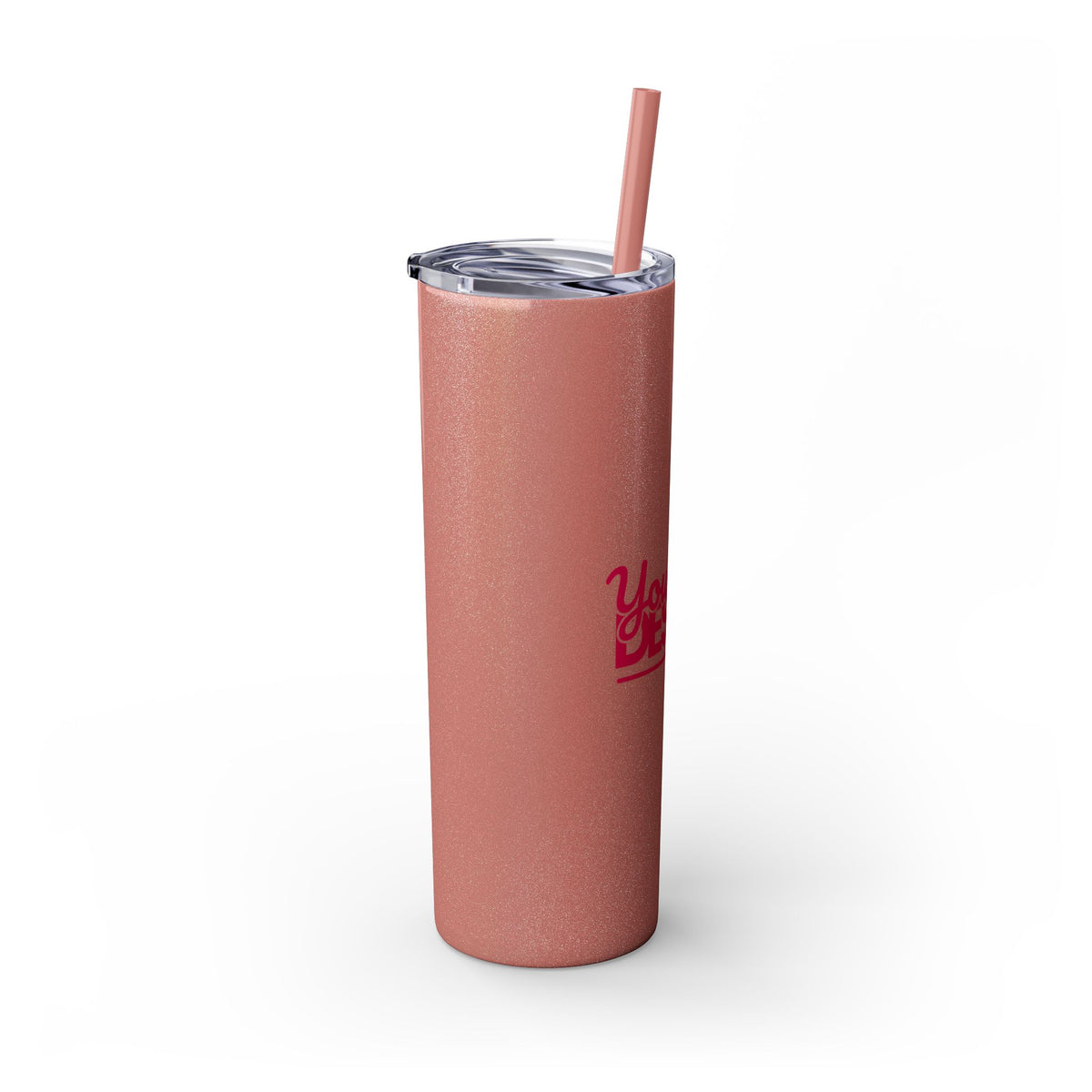 Personalized Skinny Tumbler with Straw, 20oz - Custom Travel Mug, Eco-Friendly Drinkware, Gift for Her, Stylish Hydration, Fun Party Favor
