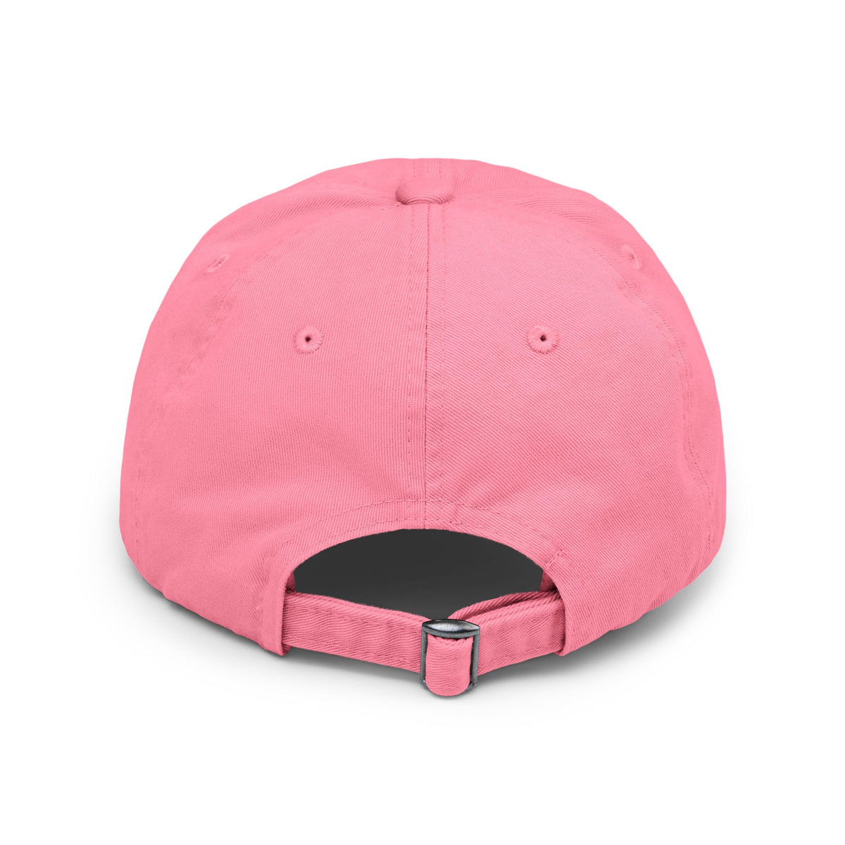 Distressed Dad Hat – Retro Pink ‘Your Design Here’ Custom Printed Cap, Personalized Vintage Baseball Hat for Men & Women