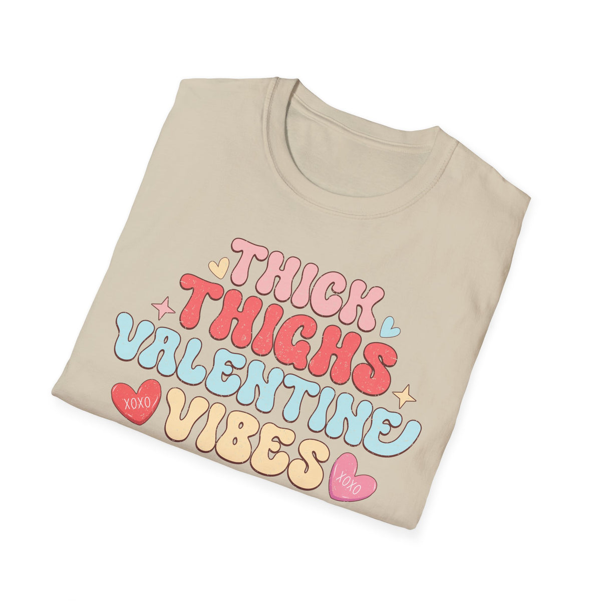 Valentine Vibes  Valentine T-Shirt - Love Shirt - Heart Graphic Valentine's Tee