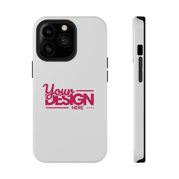 Customizable Impact-Resistant Phone Case – Personalize with Your Design, Durable Shockproof Cover for iPhone