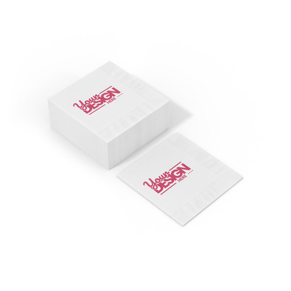 Custom-Design Napkins, Elegant Party Decor, Personalized Wedding Tableware, Custom Event Supplies, Stylish Entertaining Essentials