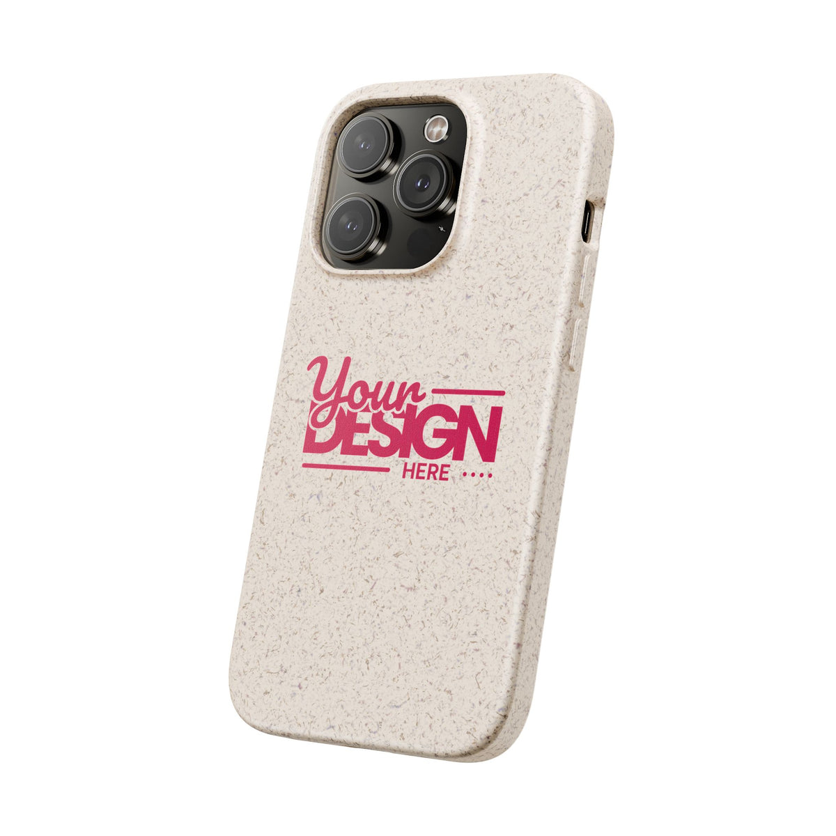 Biodegradable Phone Case – Eco-Friendly Custom Design Cover, Personalized Sustainable Protective Case for iPhone