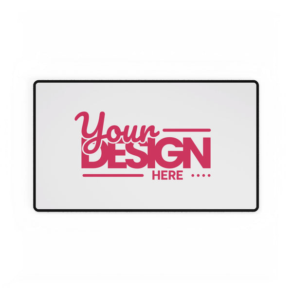 Custom Desk Mat – Personalized Large Mouse Pad with Anti-Fray Edges, Smooth Surface & Non-Slip Rubber Base for Office or Gaming Setup