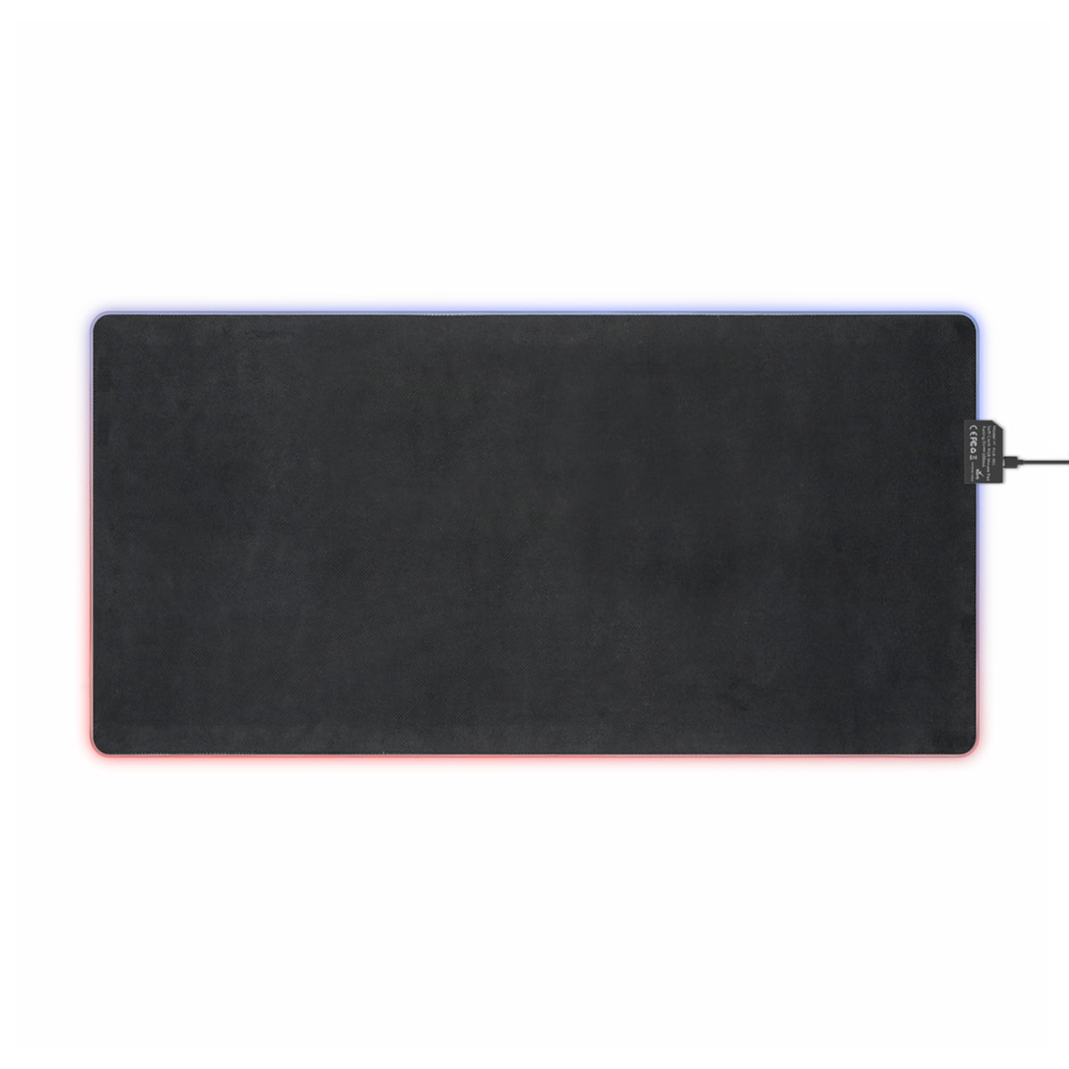 Custom LED Mouse Pad Gift – Personalized RGB Gaming Desk Mat with USB Connector, Non-Slip Base & 14 Light Modes