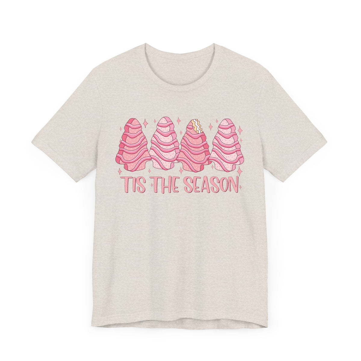 Tis the Season T-Shirt - Whimsical Christmas Tree Graphic Shirt - Holiday Spirit