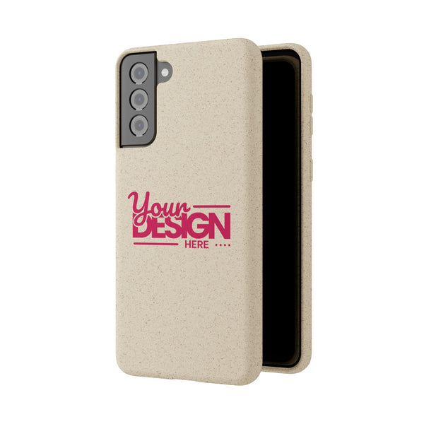 Biodegradable Phone Case – Eco-Friendly Custom Design Cover, Personalized Sustainable Protective Case for Samsung