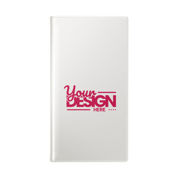 Customizable Flip Phone Wallet Case – ‘Your Design Here’ Folio Cover with Card Holder, Personalized Phone Case for Samsung