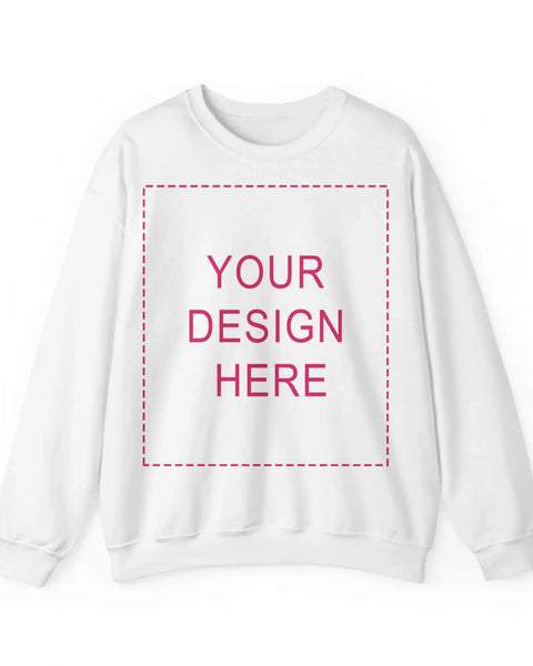 Customizable Sweatshirt Personalize Your Design Create Your Own Logo Crewneck
