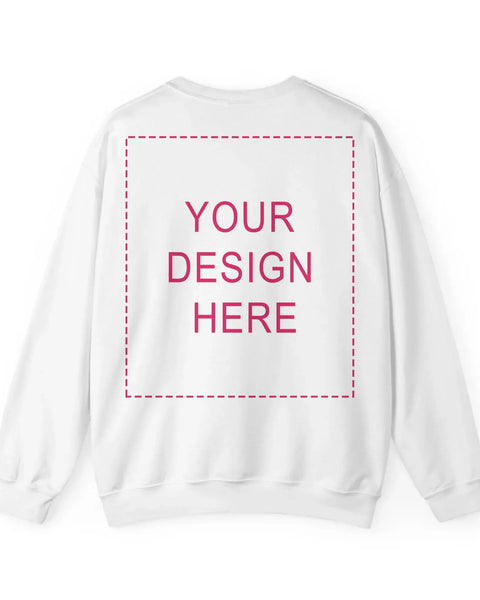 Customizable Sweatshirt Personalize Your Design Create Your Own Logo Crewneck
