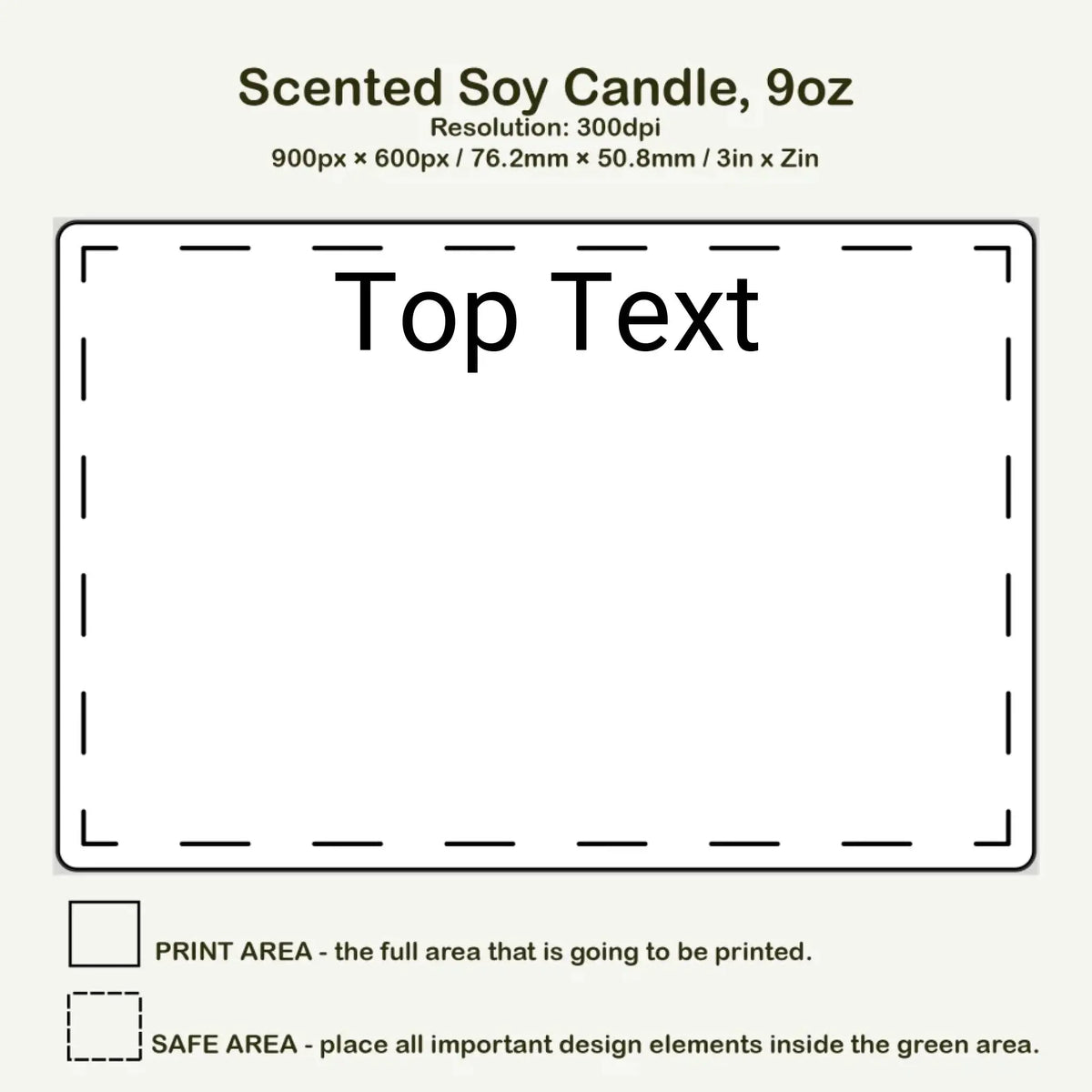 Scented Soy Candle, 9oz Merch crafters