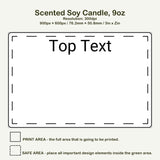 Scented Soy Candle, 9oz Merch crafters