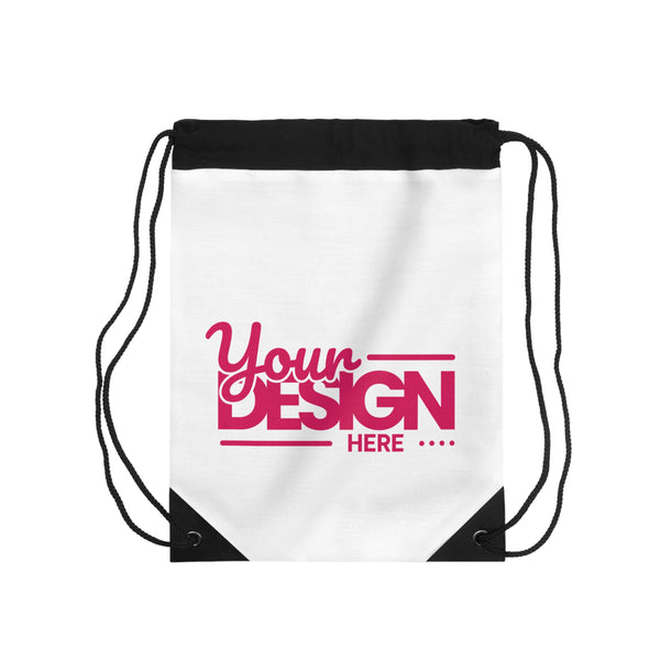 Custom Drawstring Bag – Personalized Gym Sack with Your Design, Lightweight Sports & Travel Backpack for Kids & Adults
