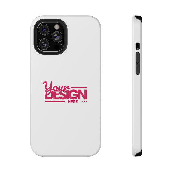 Customizable Impact-Resistant Phone Case – Personalize with Your Design, Durable Shockproof Cover for iPhone