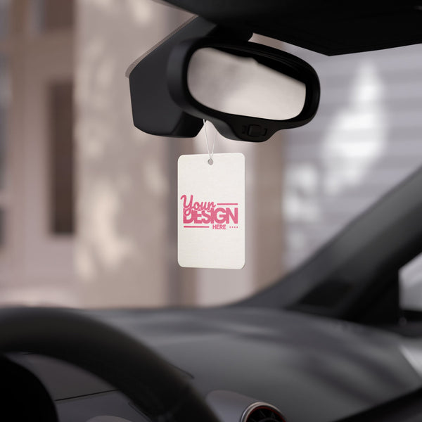 Customizable Car Air Freshener With Your Design Personal Auto Decor Gift by Printify