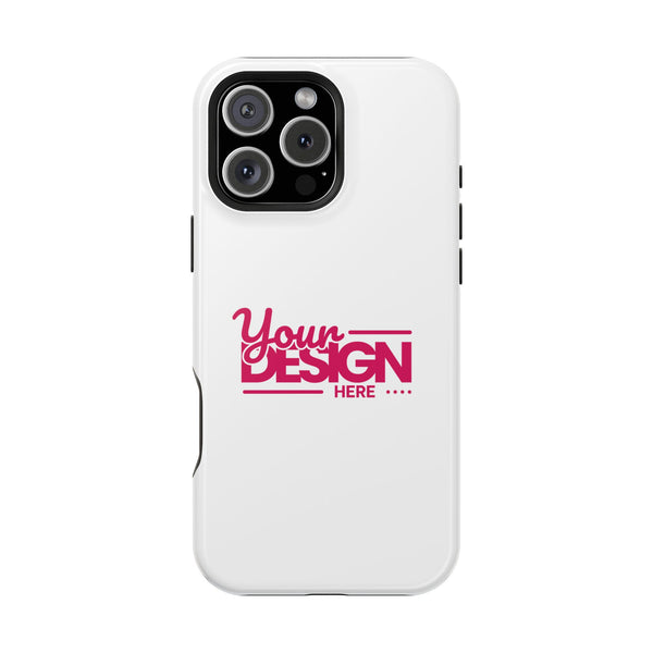 Customizable Impact-Resistant Phone Case – Personalize with Your Design, Durable Shockproof Cover for iPhone