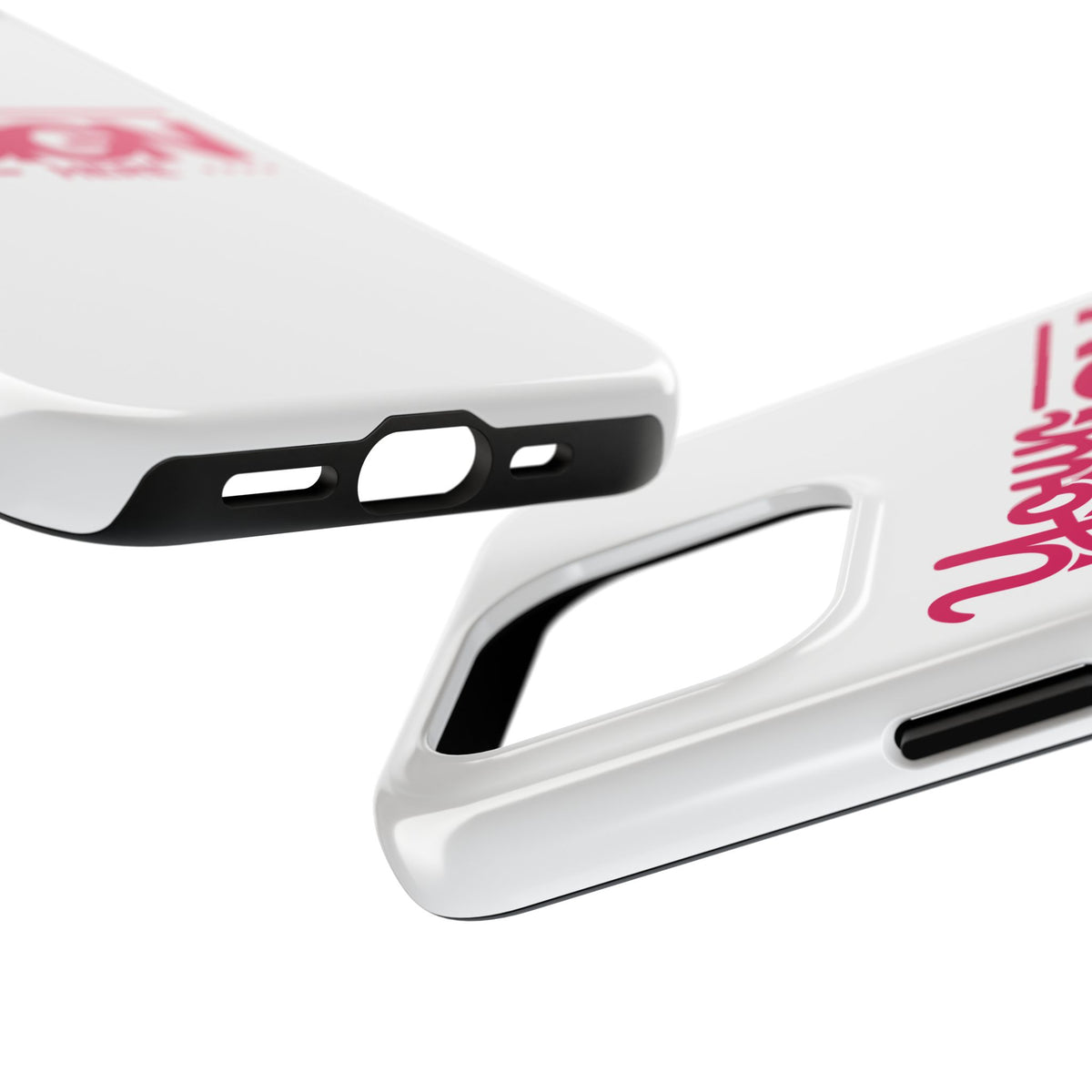 Personalized Tough Phone Case – Custom Name or Photo Protective Cover, Shock-Absorbent Durable Case for iPhone, Unique Gift Idea