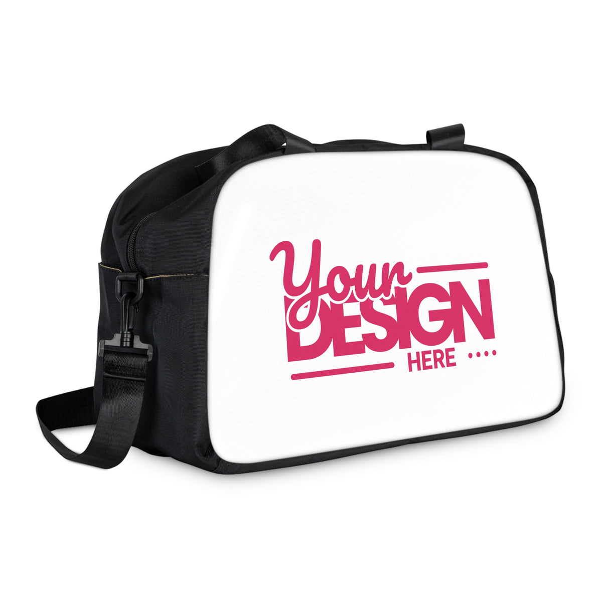 Fitness Duffle Bag – ‘Your Design Here’ Custom Gym Handbag, Personalized Sports Travel Bag for Men & Women