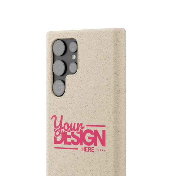 Biodegradable Phone Case – Eco-Friendly Custom Design Cover, Personalized Sustainable Protective Case for Samsung