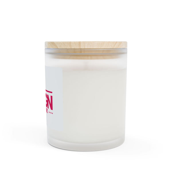 Personalized Frosted Glass Candle - Custom Scented Gift for Home Decor, Aromatherapy, Spa, Party Favors, Weddings