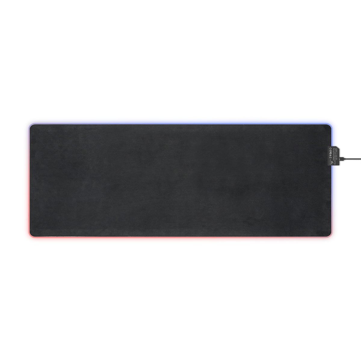 Custom LED Mouse Pad Gift – Personalized RGB Gaming Desk Mat with USB Connector, Non-Slip Base & 14 Light Modes