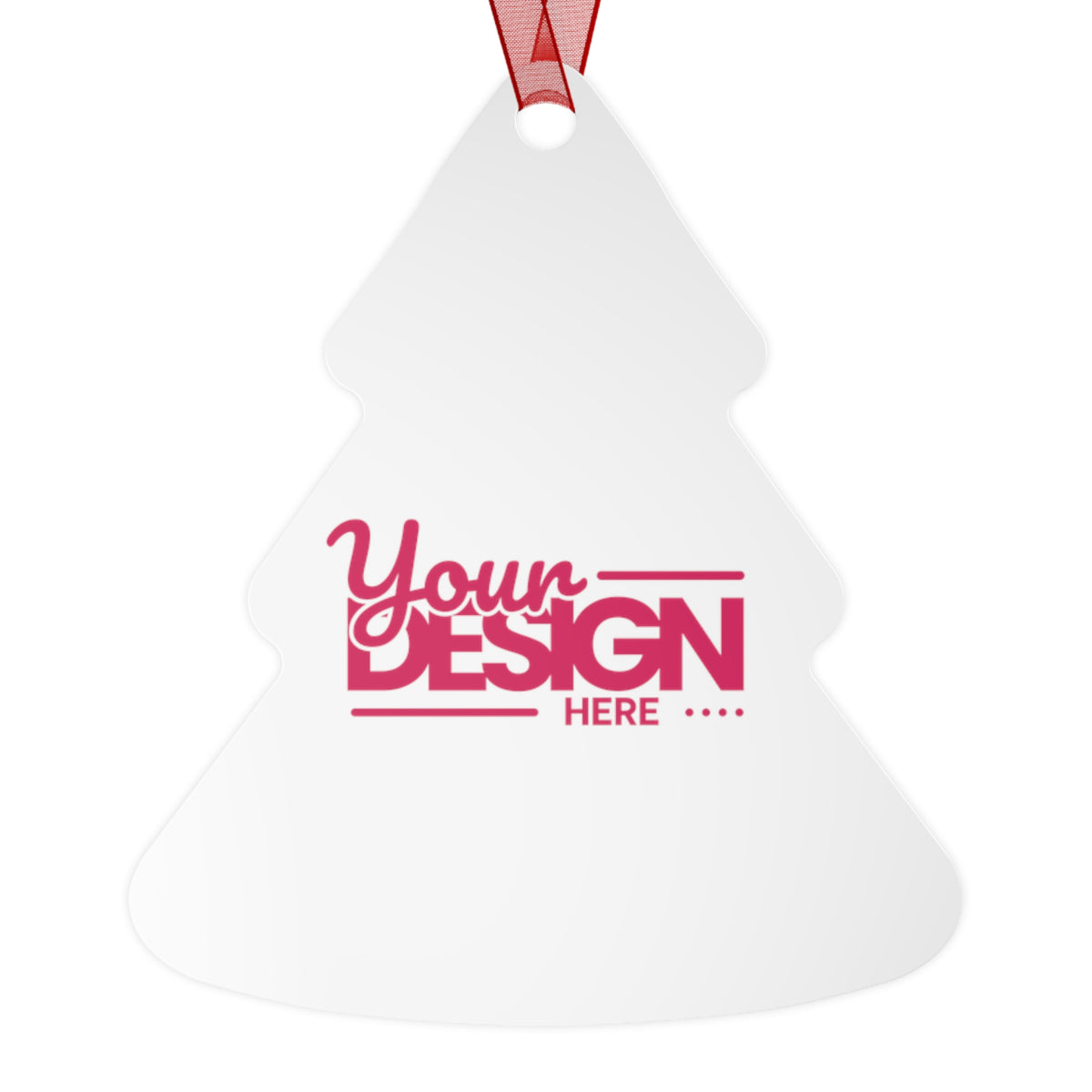 Personalized Christmas Ornaments, Custom Metal Tree Ornaments, Holiday Decorations, Unique Gift for Family, Personalized Gifts