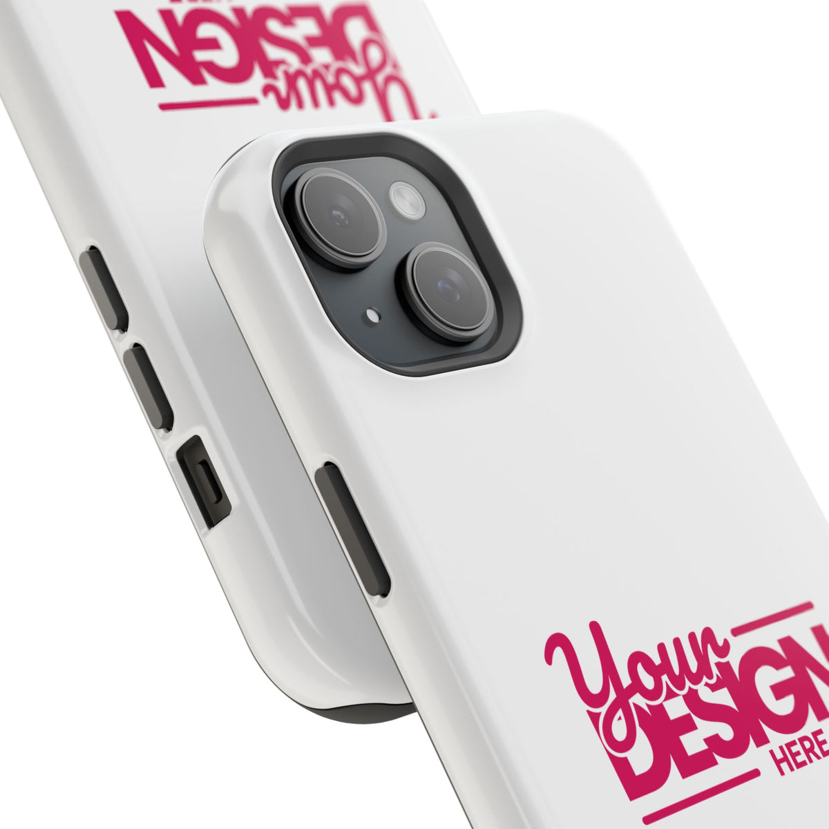 Customizable Impact-Resistant Phone Case – Personalize with Your Design, Durable Shockproof Cover for iPhone