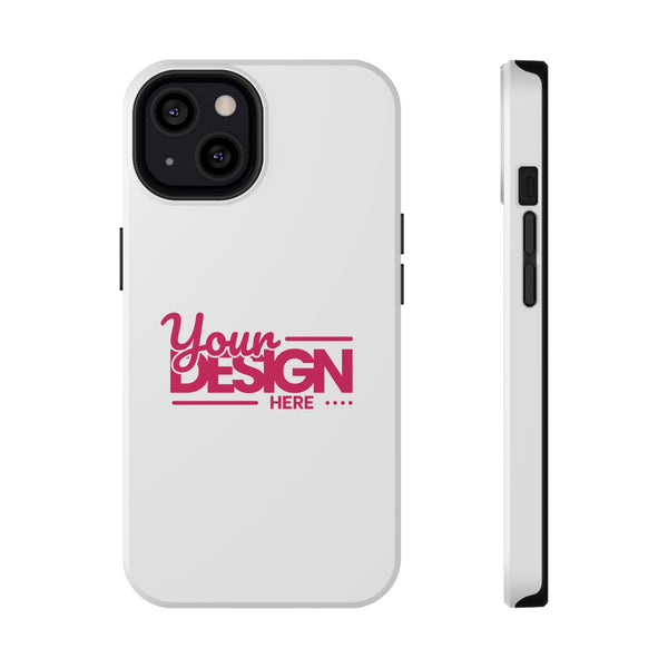 Customizable Impact-Resistant Phone Case – Personalize with Your Design, Durable Shockproof Cover for iPhone