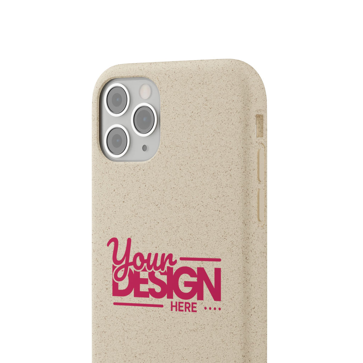 Biodegradable Phone Case – Eco-Friendly Custom Design Cover, Personalized Sustainable Protective Case for iPhone