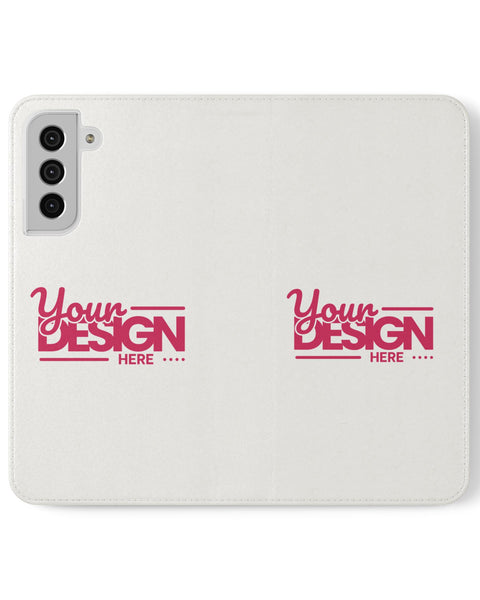 Customizable Samsung Flip Phone Wallet Case Folio With Card Holder