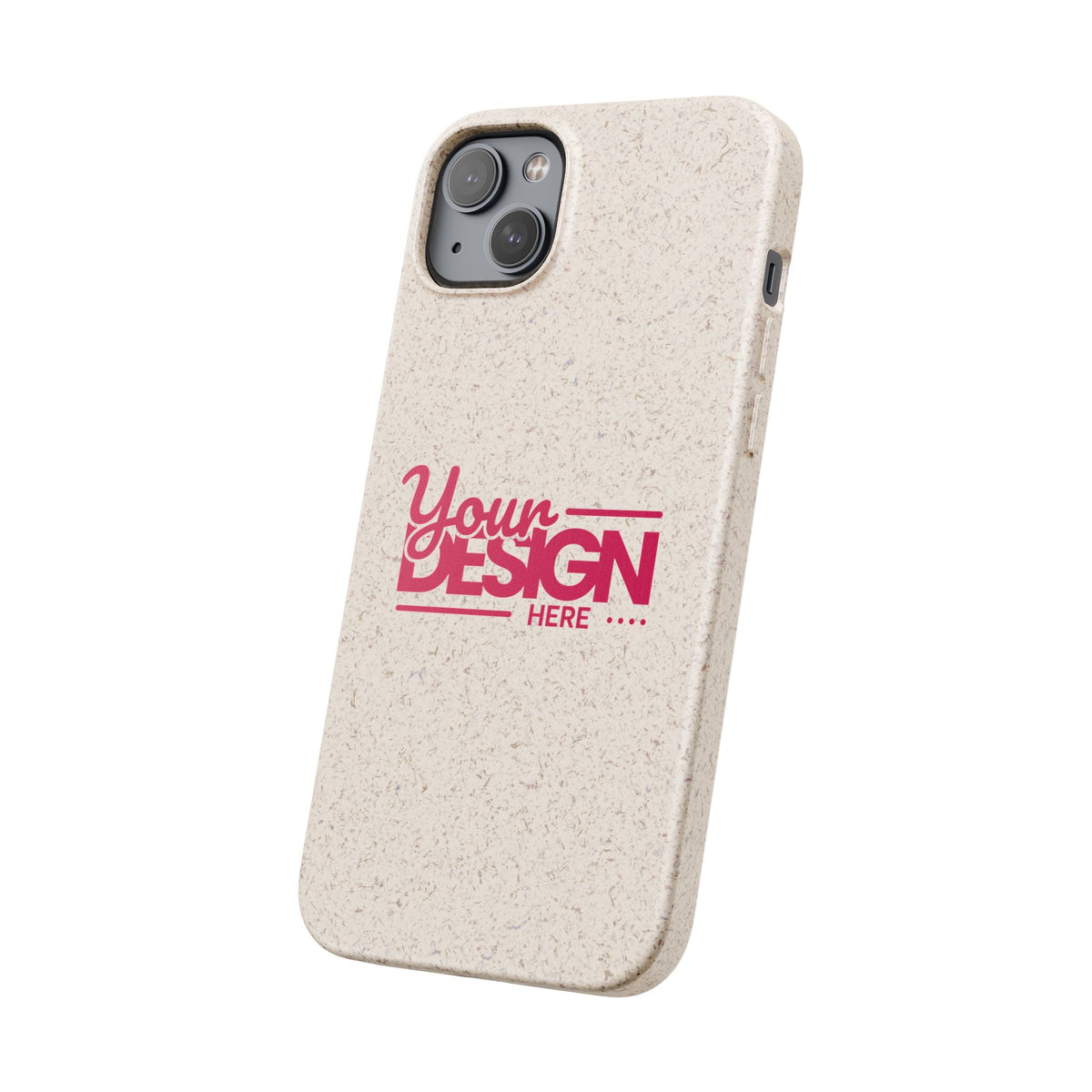 Biodegradable Phone Case – Eco-Friendly Custom Design Cover, Personalized Sustainable Protective Case for iPhone