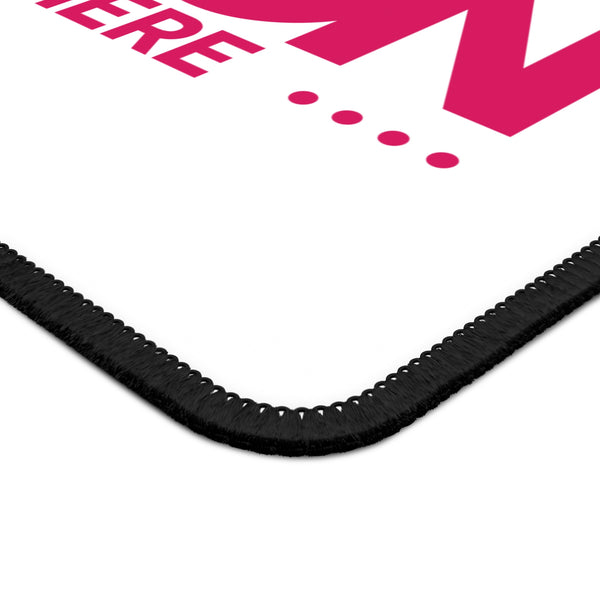 Custom Mouse Pad – Personalized Compact Neoprene Desk Mat with Stitched Edges, Smooth Surface & Non-Slip Rubber Base