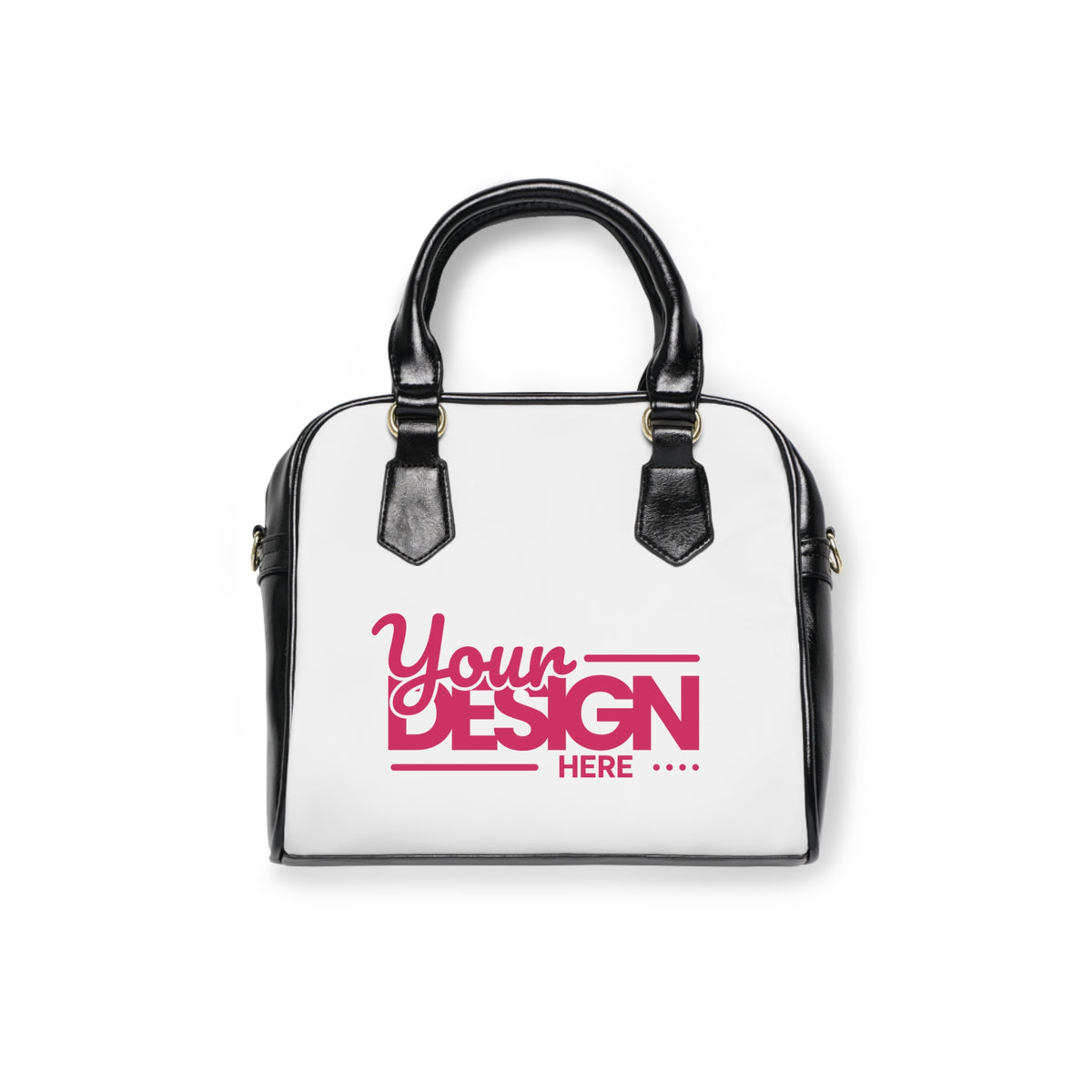Custom Shoulder Handbag – Personalized Printed Tote Bag with Your Design, Stylish Everyday Purse for Work, Travel & Gifts