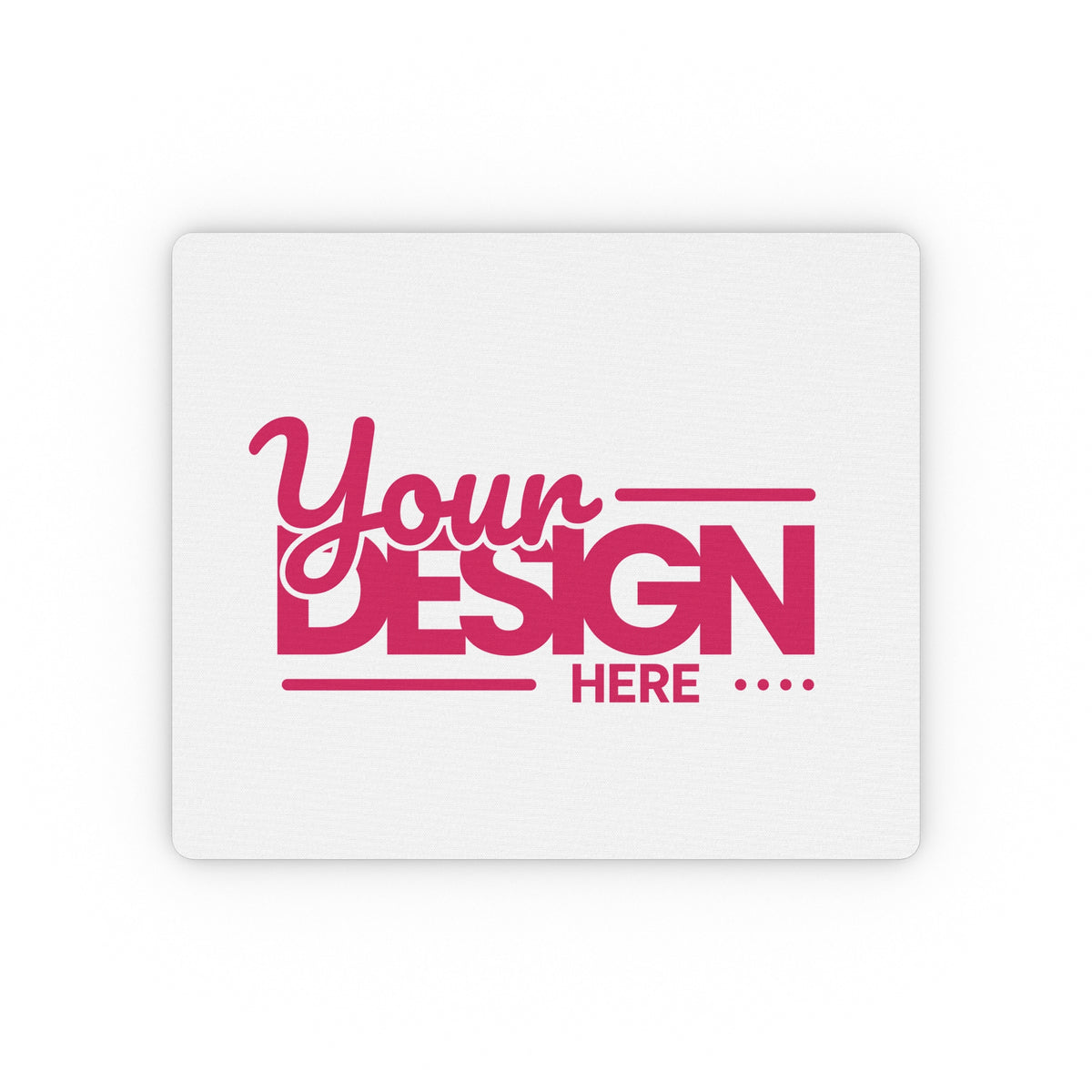 Custom Mouse Pad Gift – Personalized Rectangular Desk Mat with Bright Full-Color Print & Non-Slip Rubber Base
