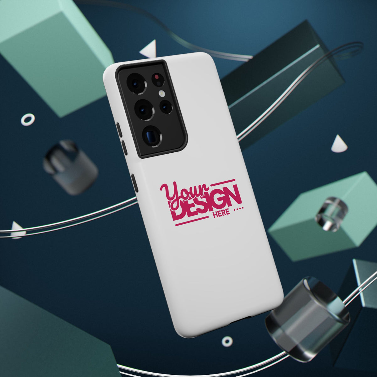 Customizable Impact-Resistant Phone Case – Personalize with Your Design, Durable Shockproof Cover for Samsung