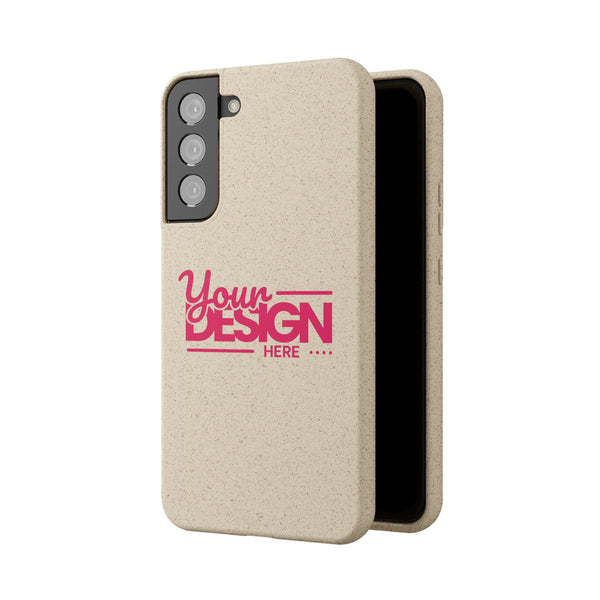 Biodegradable Phone Case – Eco-Friendly Custom Design Cover, Personalized Sustainable Protective Case for Samsung