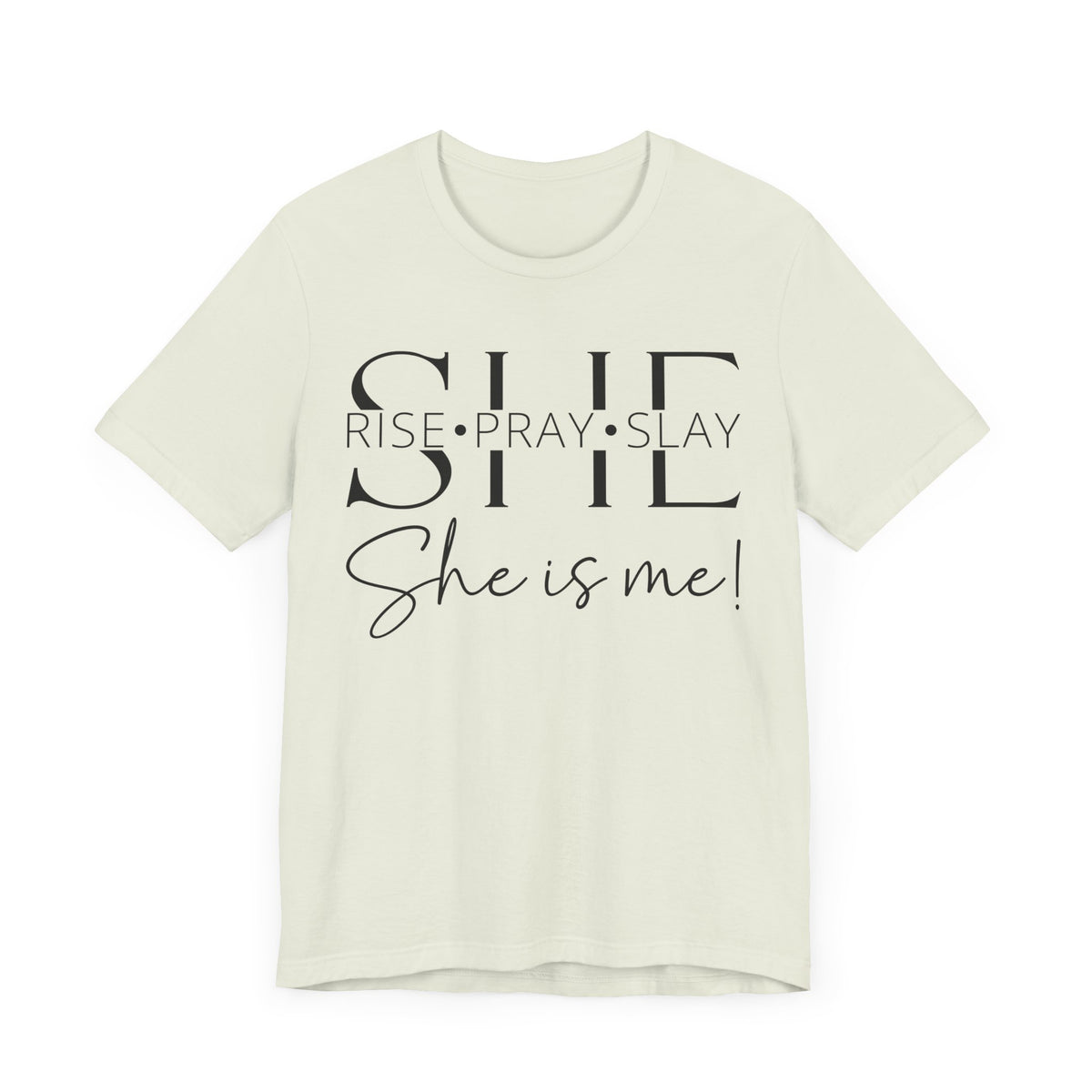 She Is Strong, Fierce, Brave - Motivational Women's Tee