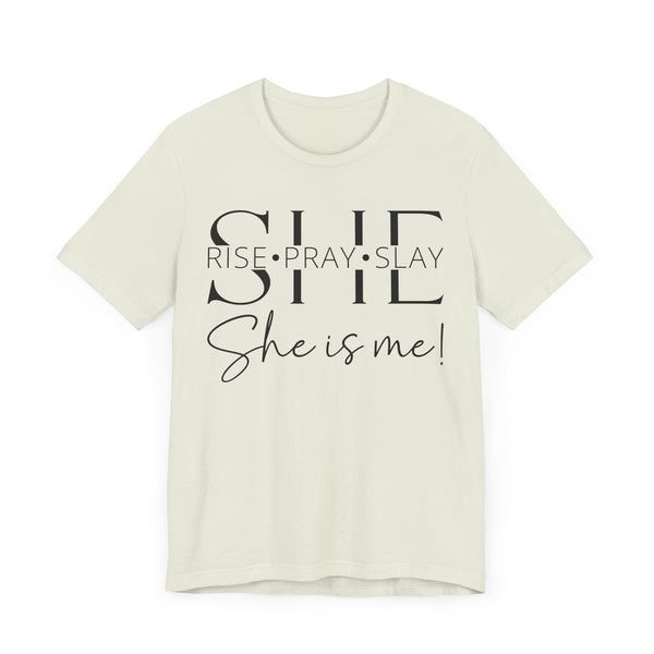 She Is Strong, Fierce, Brave - Motivational Women's Tee