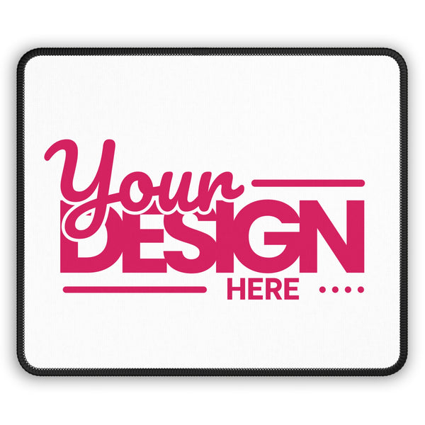 Custom Mouse Pad – Personalized Compact Neoprene Desk Mat with Stitched Edges, Smooth Surface & Non-Slip Rubber Base