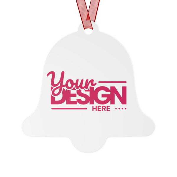 Personalized Metal Ornaments | Custom Bell Decor for Holidays, Christmas Tree Decorations, Gift Tags, Keepsakes, Festive Home Decor
