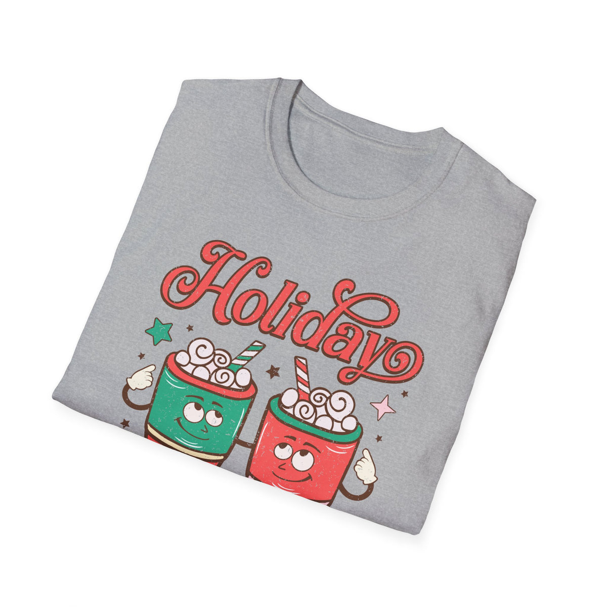 Holiday Vibes – Sweet Cocoa and Christmas Cheer T-Shirt