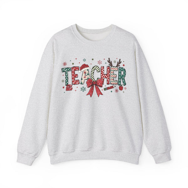 Teacher Christmas Sweatshirt – Funny Holiday Sweatshirt for Teachers