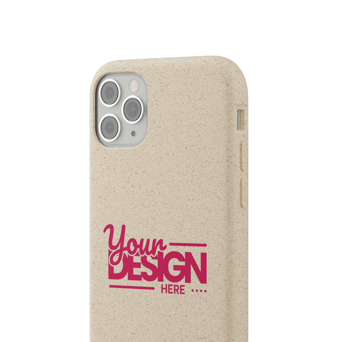 Biodegradable Phone Case – Eco-Friendly Custom Design Cover, Personalized Sustainable Protective Case for iPhone