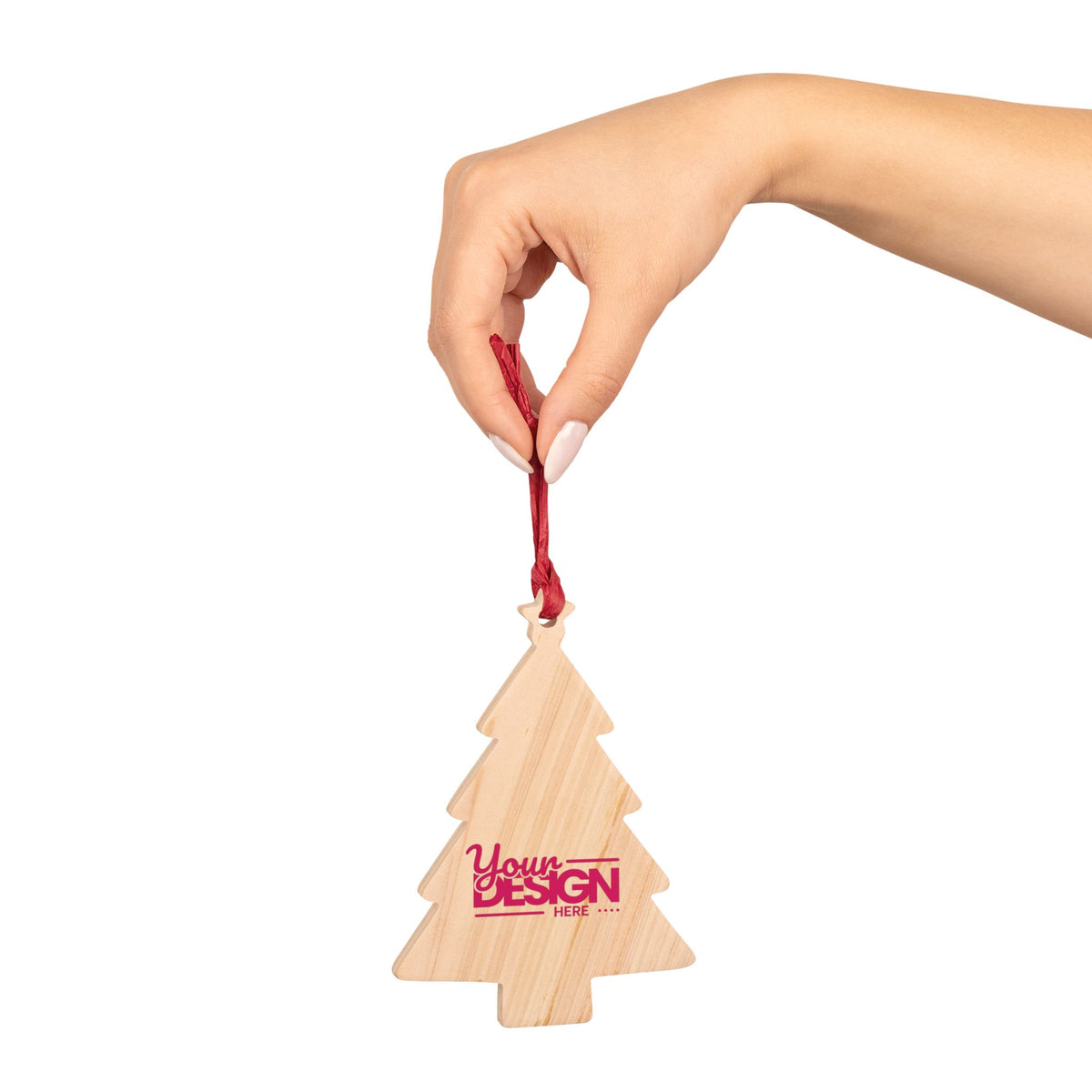 Personalized Wooden Tree Ornaments, Custom Holiday Decor, Unique Christmas Gifts, Festive Home Accents, Eco-friendly Decorations