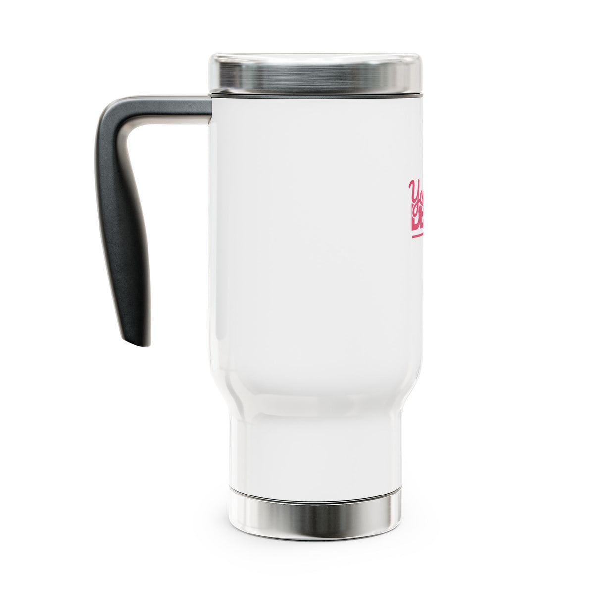 Stainless Steel Travel Mug, Personalizable Coffee Cup, On-the-Go Beverage Holder, Perfect Gift for Travelers, Customizable Insulated Mug