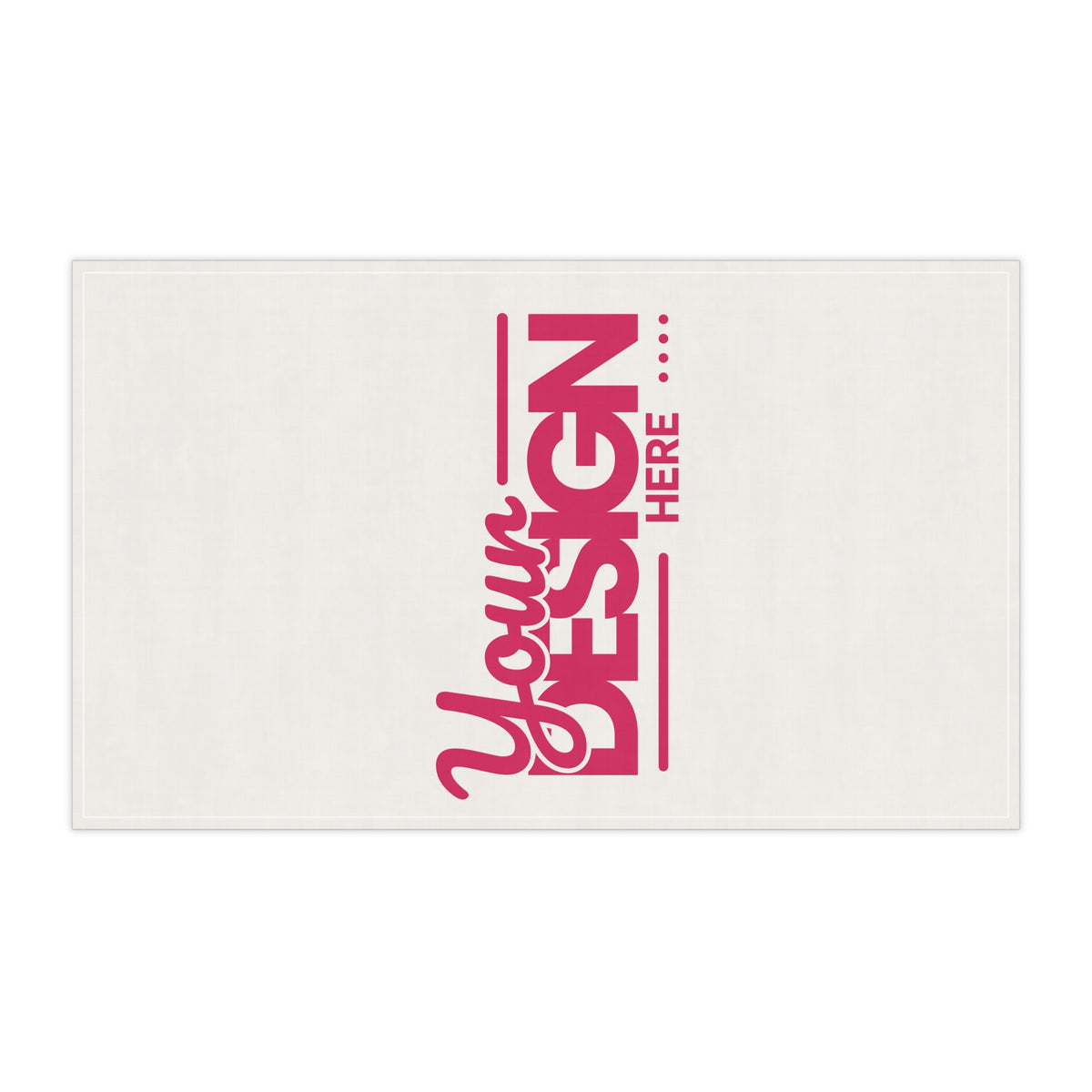 Personalized Cotton Tea Towels - Custom Kitchen Decor, Eco-Friendly Gift, Wedding Registry, Housewarming, Holiday Gift