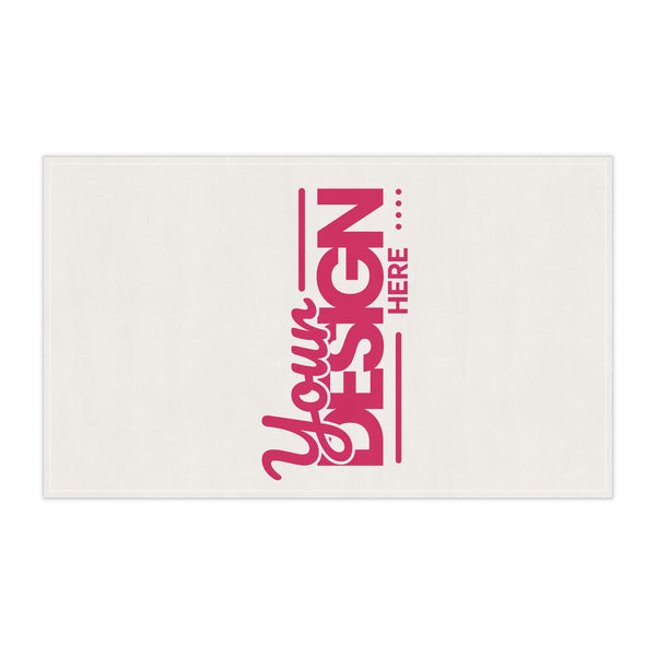 Personalized Cotton Tea Towels - Custom Kitchen Decor, Eco-Friendly Gift, Wedding Registry, Housewarming, Holiday Gift