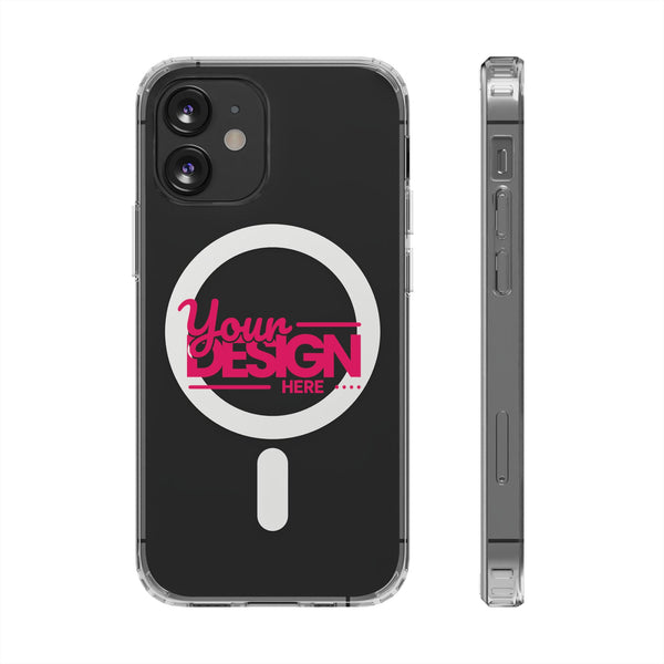 Clear Magnetic Impact Phone Case – MagSafe-Compatible Shockproof Protective Cover for iPhone