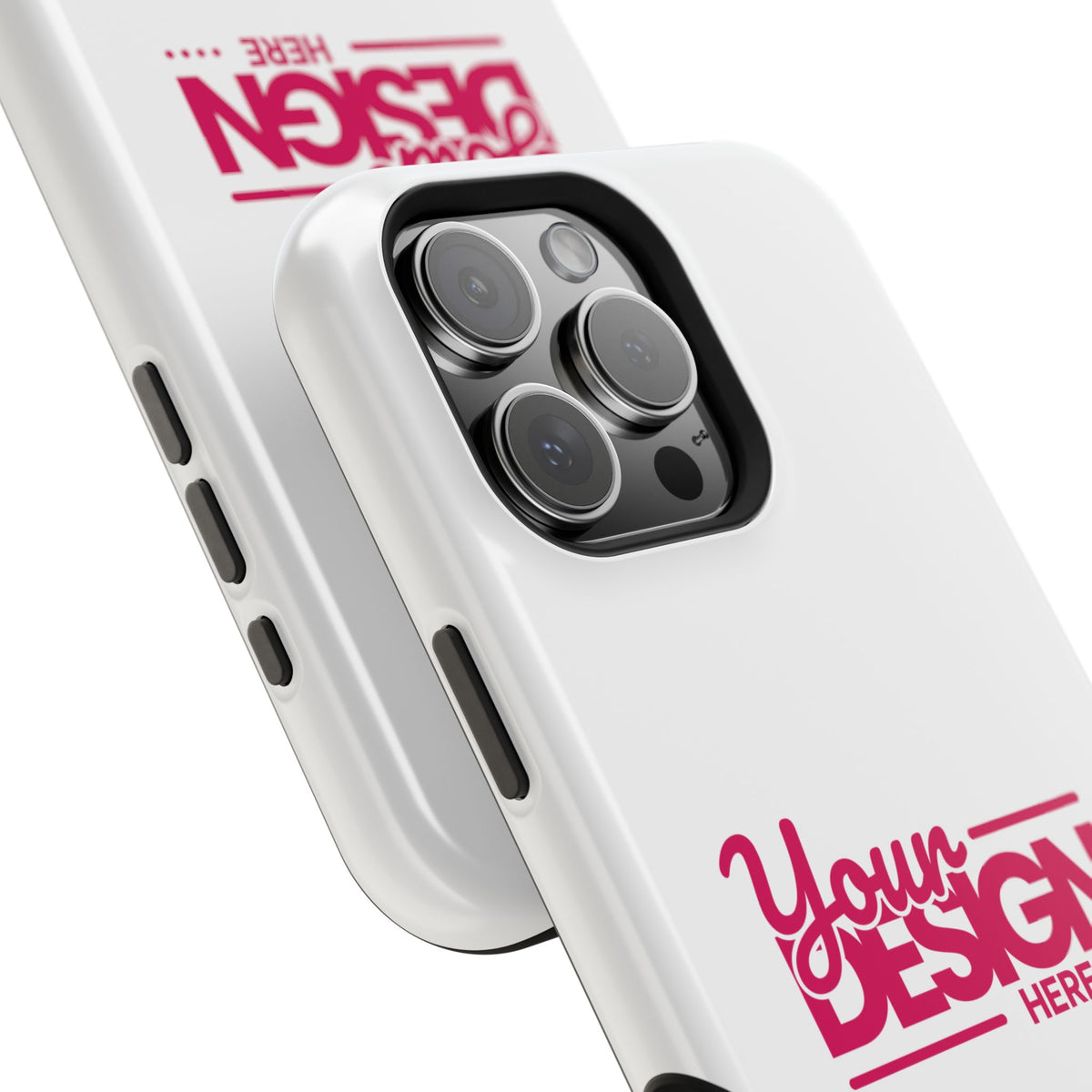 Customizable Impact-Resistant Phone Case – Personalize with Your Design, Durable Shockproof Cover for iPhone